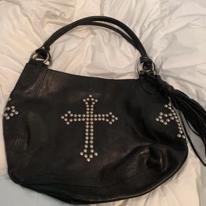Leather McFadin Shoulder Bag